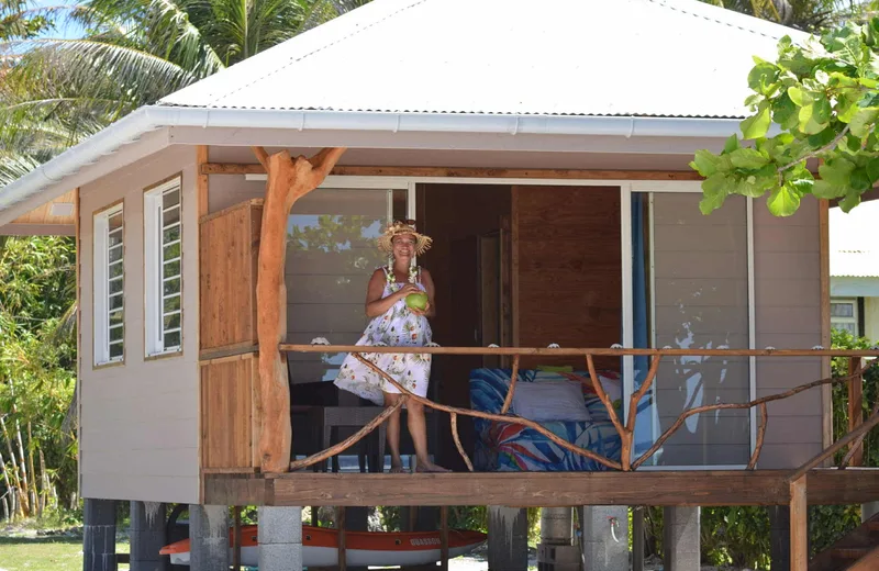 Façade du bungalow Aute
